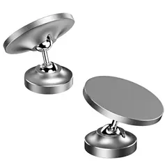 GENERICO - Soporte Magnetico y MagSafe para Gym Auto Casa Color Plata