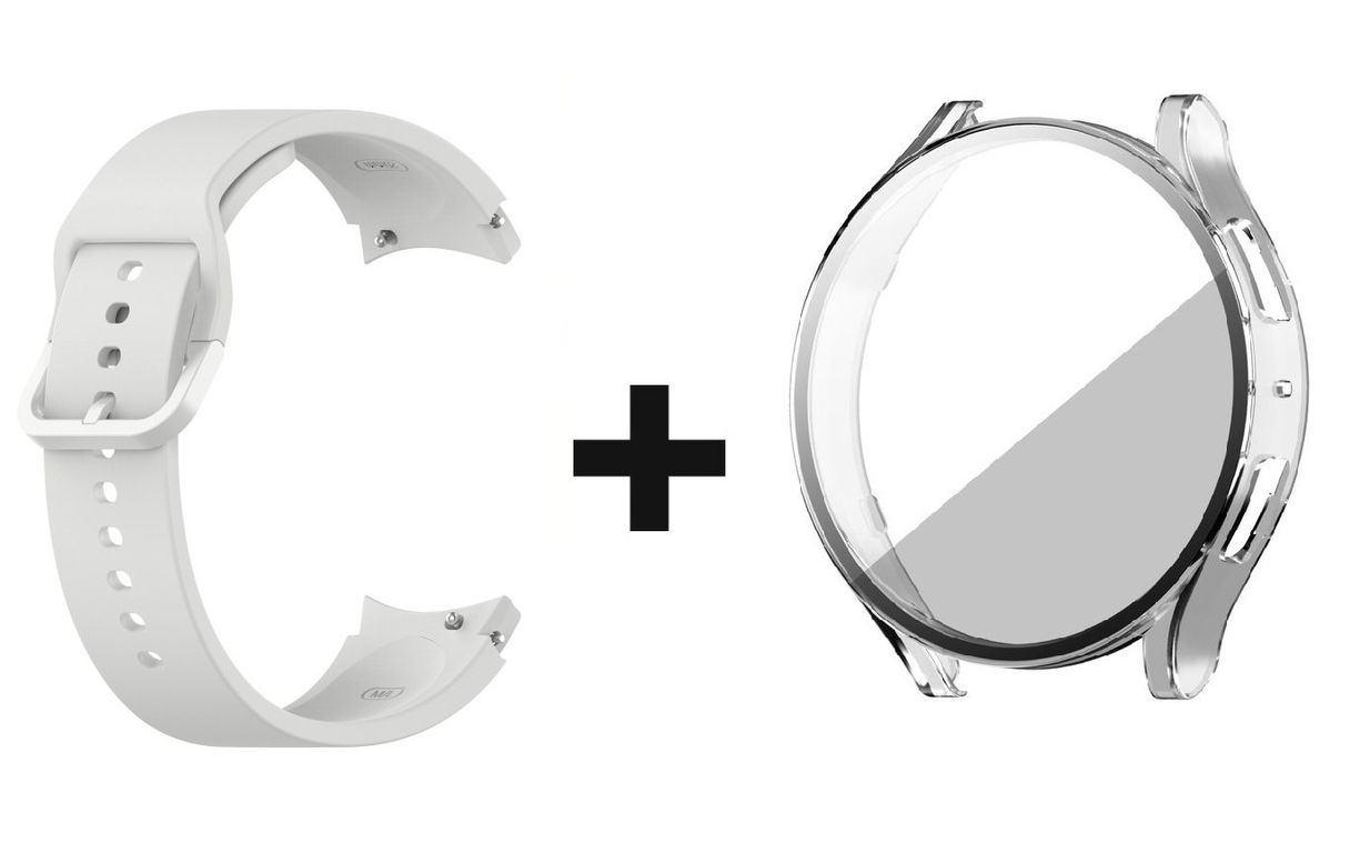 CORREA + BUMPER PARA SAMSUNG GALAXY WATCH 4 GRIS / 40 MM