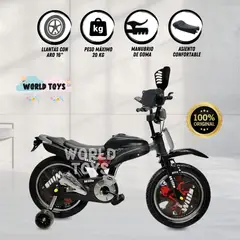 CROSS - Bicicleta Para Niño Aro 16 «LAKEMIA» Black