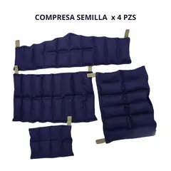 GENERICO - Compresa de Semillas Terapeuticas x4 pzs