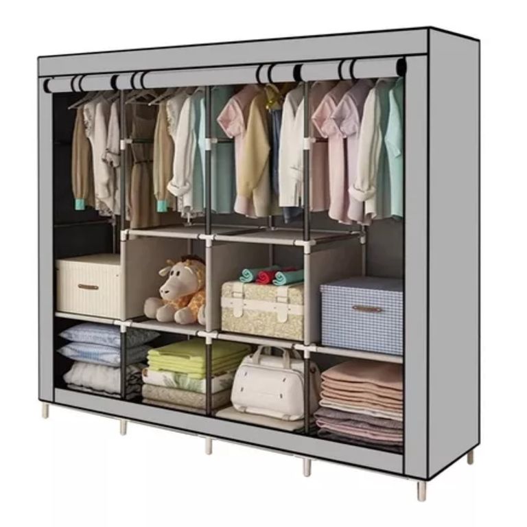 Ropero Organizador Armario Closet Armable 4Cuerpos 170x170 A