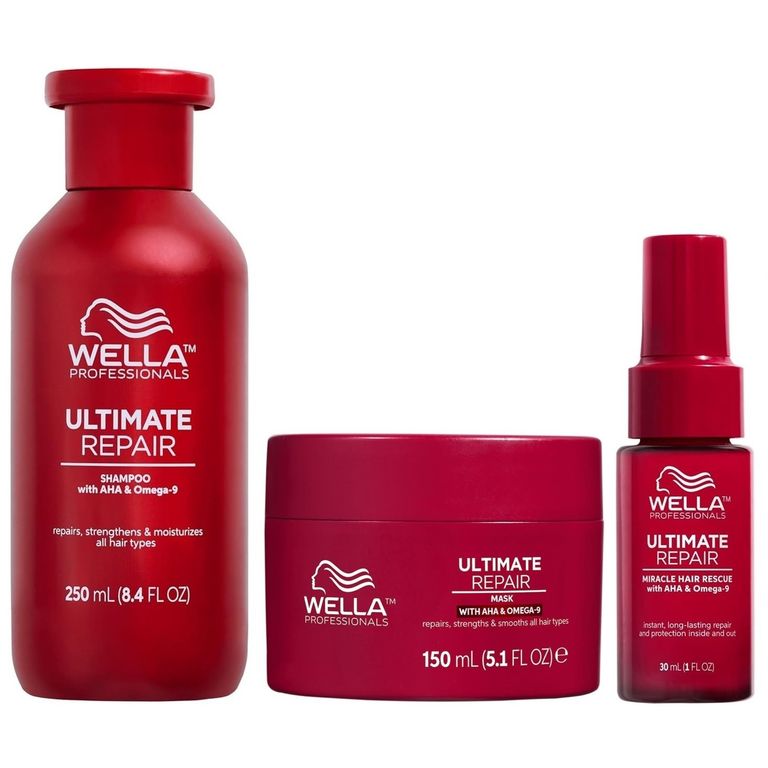 Shampoo 250ml+ Mascarilla+ Miracle 30ml Ultimate Repair
