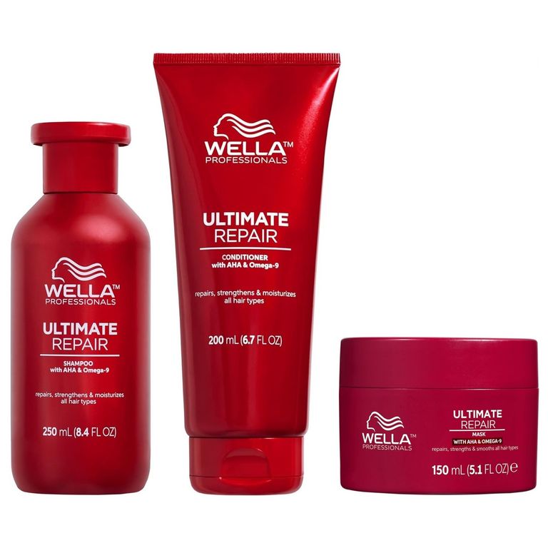 Shampoo 250ml + Acondicionador + Mascarilla Ultimate Repair