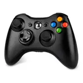 GENERICO - Mando Inalámbrico Para Xbox 360 Y Para PC Juegos Gamer - Negro