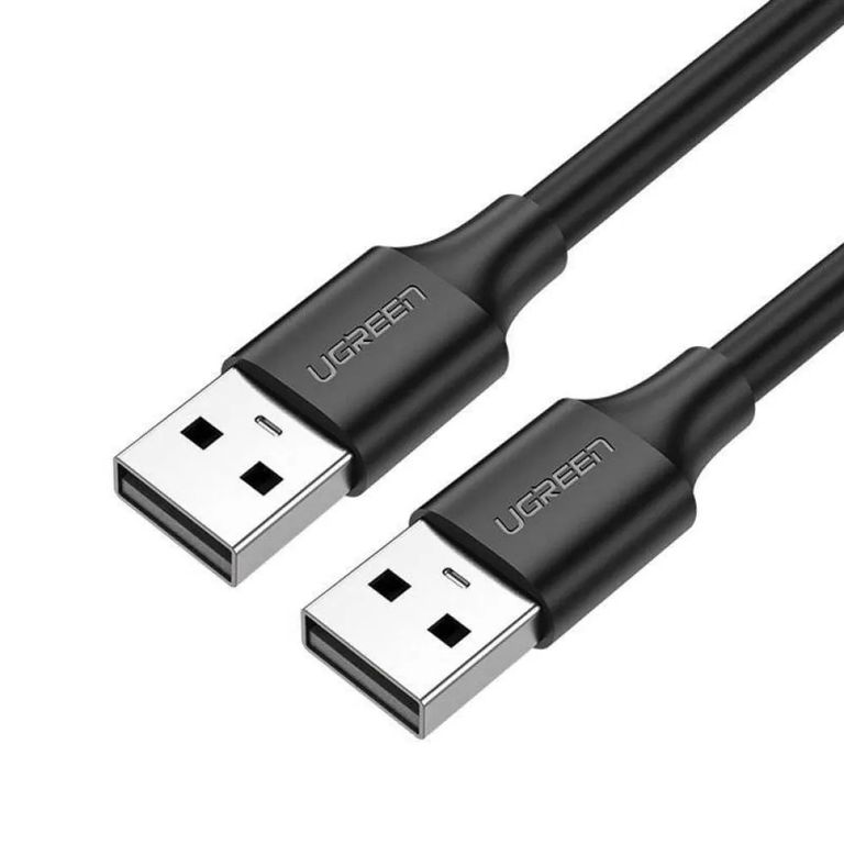 Cable 50cm USB 2.0 a USB 2.0 Negro 5Gb/s US128 - 10308