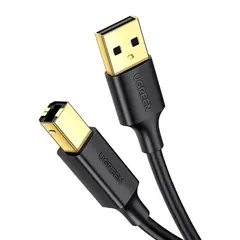 UGREEN - Cable USB 2.0 Tipo B para Impresora 2m Negro US135 - 20847