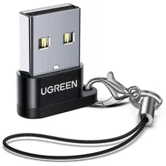 UGREEN - Adaptador USB-C a USB-A Ultra Pequeño con Lanyard US280 - 50568