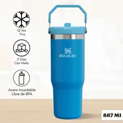 STANLEY - Flip Straw Tumbler Azure 887 Ml