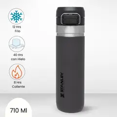 STANLEY - Termo de Bebida Flip Go Charcoal 710 Ml