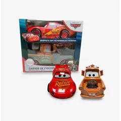 PIXAR - Coches De Friccion Rayo Mcqueen Y Mater Cars