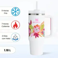 STANLEY - Quencher H20 Adventure Flawer White 1.18 L