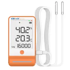 OEM - Termohigrometro Datalogger Temperatura Humedad ELITECH GSP 6 PRO Bluetooth Cadena Frio