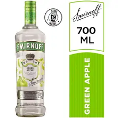 SMIRNOFF - VODKA GREEN APPLE 700ML