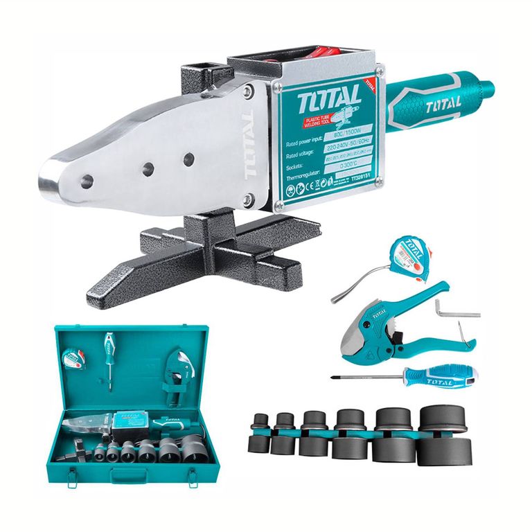 TERMOFUSORA INDUSTRIAL 1500W GASFITERIA POLIFUSIÓN-TT328151