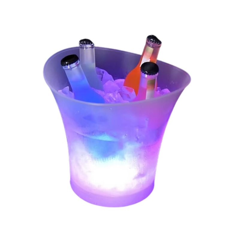 Cubo de Hielo LED Resistente al agua luz nocturna