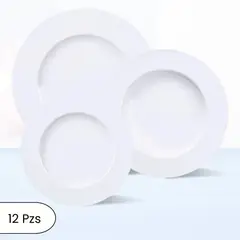 TRAMONTINA - Juego de Vajilla X12 Piezas Maria