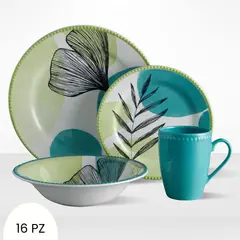 CORONA - Juego de Vajilla Artemisa 16 Piezas