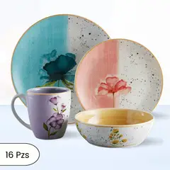 CORONA - Juego de Vajillas Armonia 16 Piezas Coronona