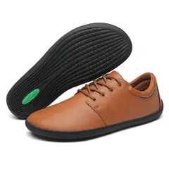 SAGUARO - - Zapato Noble II Barefoot Casual Shoes Marrón