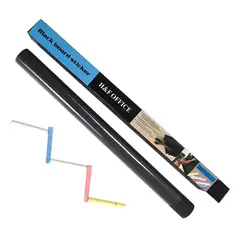 GENERICO - PIZARRA ADHESIVA DE VINILO PARA PARED NEGRO