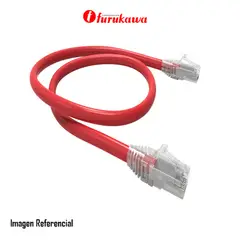 FURUKAWA - CABLE PATCH 35123342 ALL RED 150CM ROJO PN 35123342