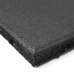 QRUBBER - Loseta De Caucho Color Terracota o Rojo 50cm x 50cm x 25mm