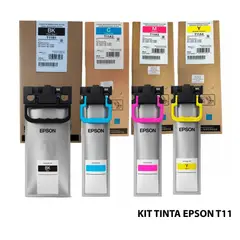 EPSON - PACK DE TINTA T11B T11A NEGRO Y COLOR para WorkForce WF-C5810 WF-C5890 WF-C5891
