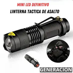 OEM - Linterna compacta de bolsillo Zoom Telescópico a pilas