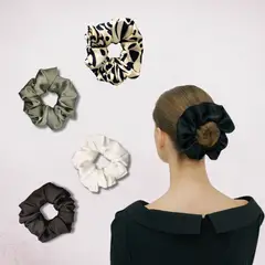 SENSA SILK - Scrunchies de seda tamaño regular no marca ni quiebra el cabello