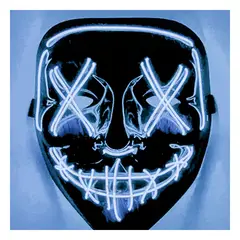 GENERICO - Mascara Bonita y Elegante de Color Azul Y+Regalo Agendita