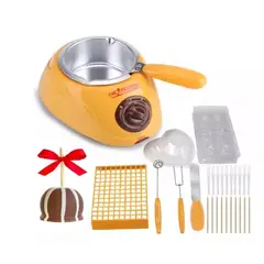 GENERICO - Set olla chocolatera eléctrica x 35 piezas