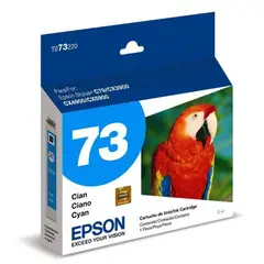 EPSON - TINTA 73N CIAN ORIGINAL