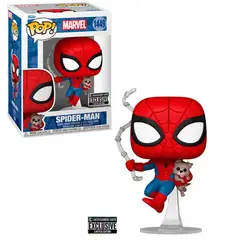 FUNKO - Pop Spider-Man con Sandwich el Perro EE Exclusive