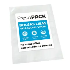 GENERICO - Bolsas Lisas Sellado al Vacío 20x20 Cm 70 Micras 100 Und