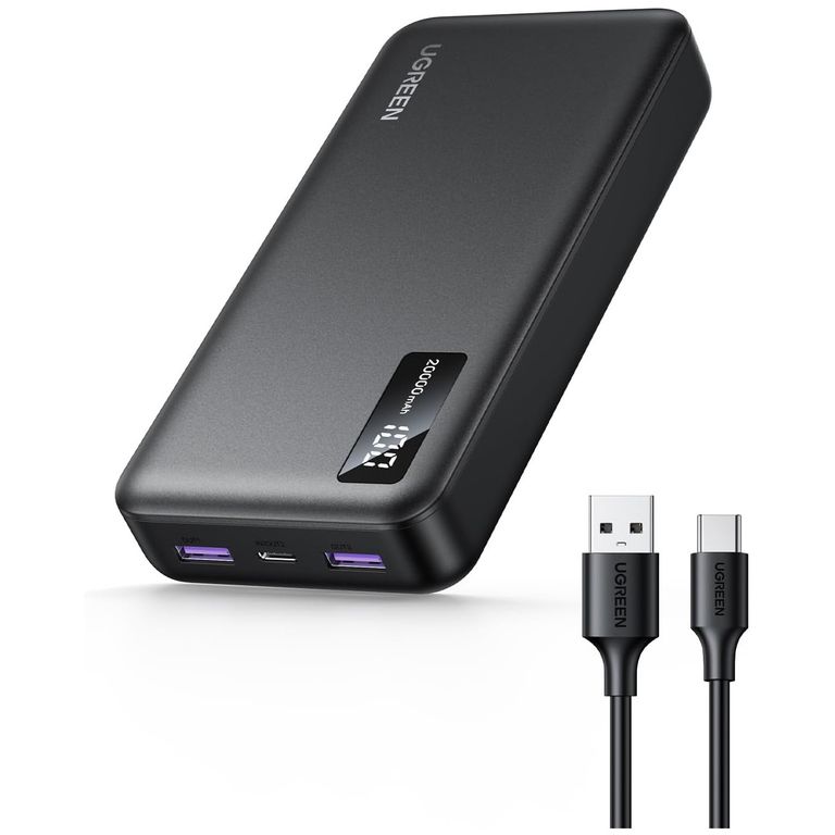 Power Bank Carga Rapida Pantalla Digital 20000mAh PB312 - 25683