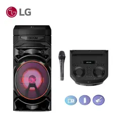 LG - Torre de sonido XBOOM con Bluetooth Karaoke RNC5