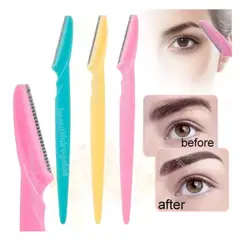 GENERICO - 4 set Perfiladores De Cejas pack x 3