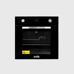 SOLE - SOLHO021V2 - Horno Empotrable A Gas GLP Convector Rosticero 60cm 70L