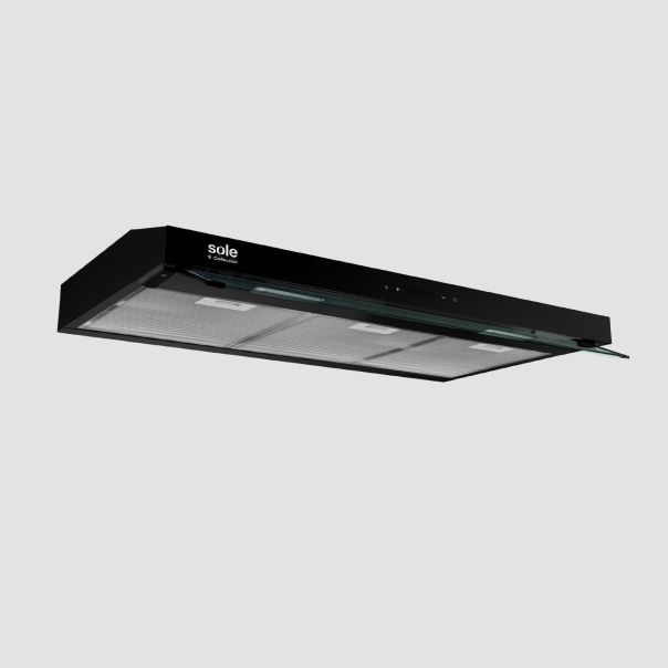 Campana Extractora Slim Black S-Collection 90cm TURE19CO