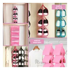 GENERICO - Estante para Chimpunes en Color Rosado Y+Ligas de Regalo