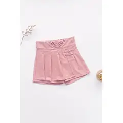 KIDS MASHMELO - Falda Short a Cuadros para Niña -