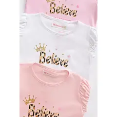 KIDS MASHMELO - Polo con Manga Fruncida para Niña -