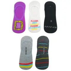 GENERICO - Medias Invisibles Friends Together Forever Packx5