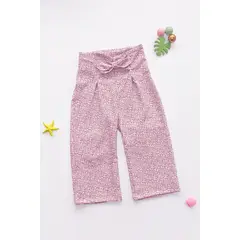 KIDS MASHMELO - Pantalon Corduroy con Pinzas para Niña - Kids Mahmelo