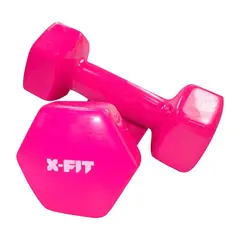 XFIT - MANCUERNAS PLASTIFICADAS 4KG