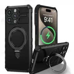 OEM - Carcasa para iPhone 15 Anillo Holder Mag Safe