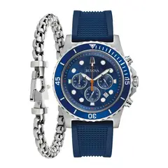 BULOVA - RELOJ CHRONOGRAPH 96K108 + PULSERA