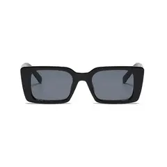 LA TIENDA 88 JOYAS Y ACCESORIOS - La Tienda 88 - Lentes de Sol Rectangular Retro - Negro