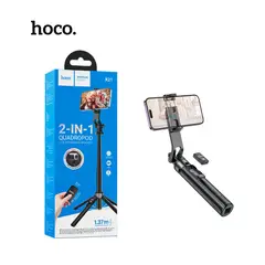 HOCO - Soporte Trípode 2en1 para Selfie con Bluetooth - K21