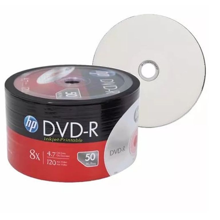 Paquete de discos DVD 100 unidades